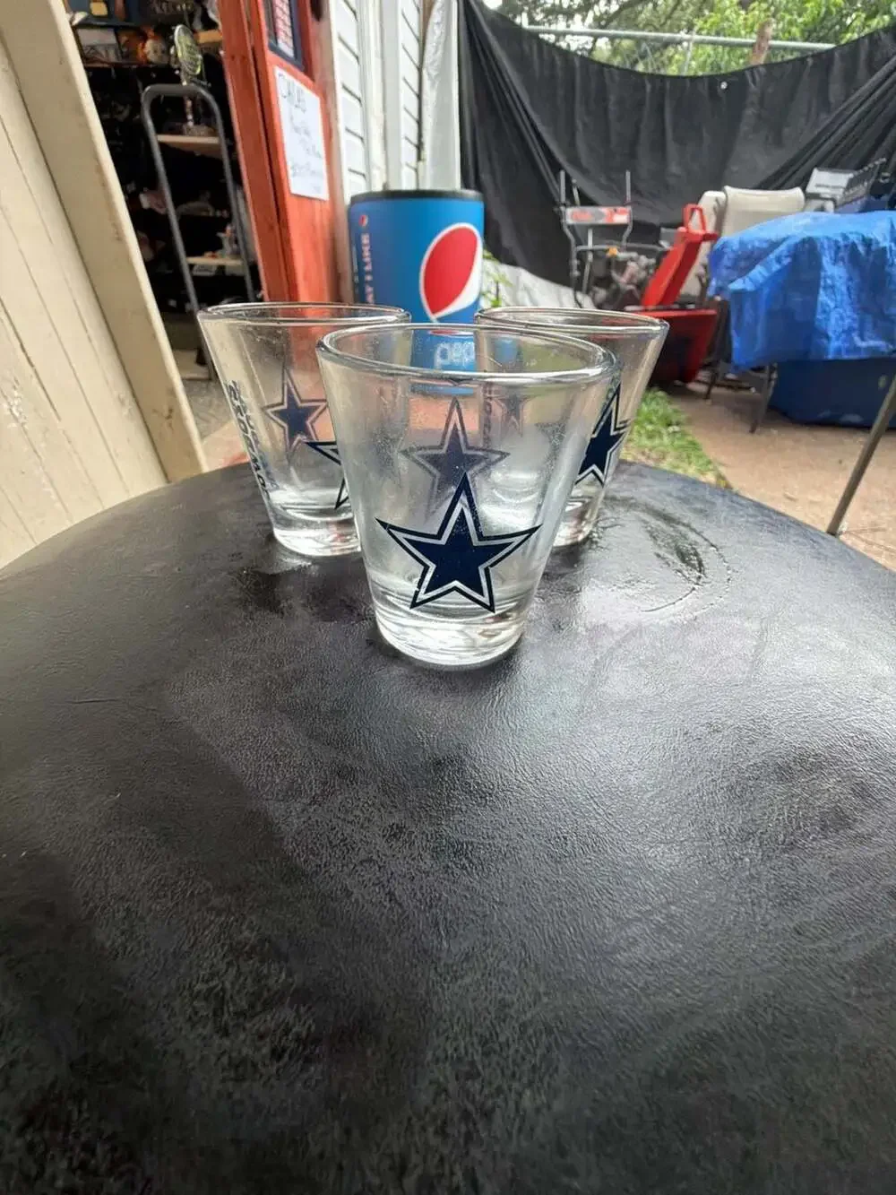 Dallas Cowboys NFL 2oz Fluted Shot Glasses Set of 3
